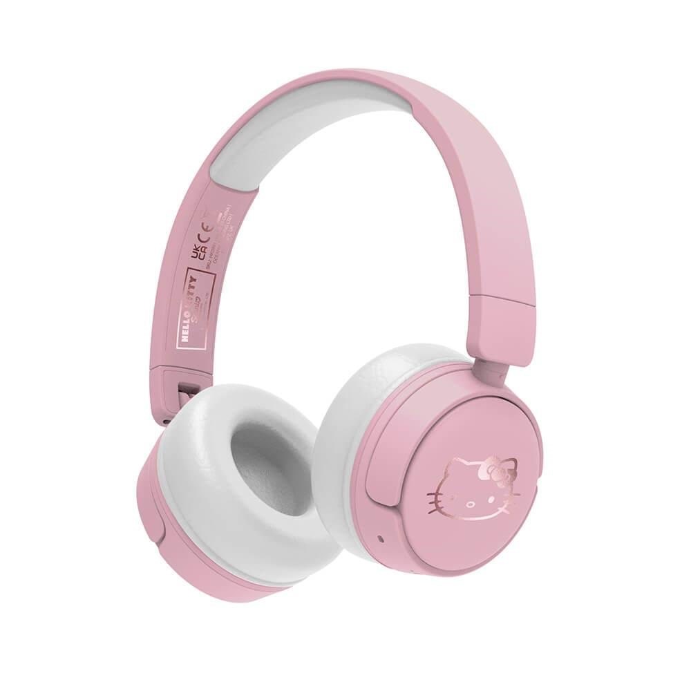 OTL Hello Kitty - Børne Bluetooth-hovedtelefoner - 85/95 dB maks. Hovedtelefoner Og Headset Rose HK0991
