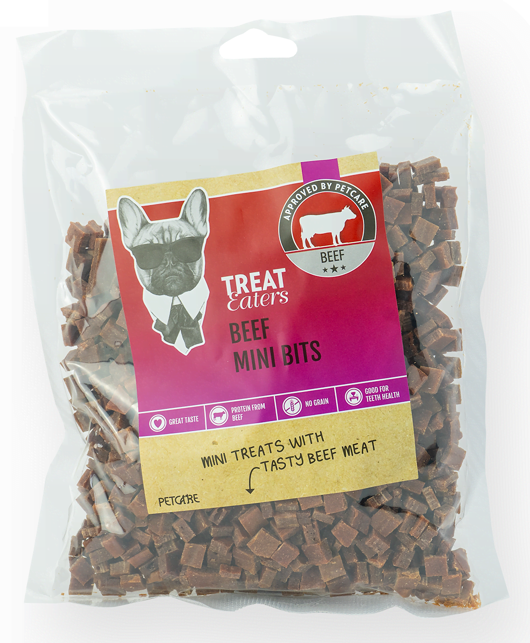 Treateaters Beef Mini Bits 350g Hundeudstyr 20837