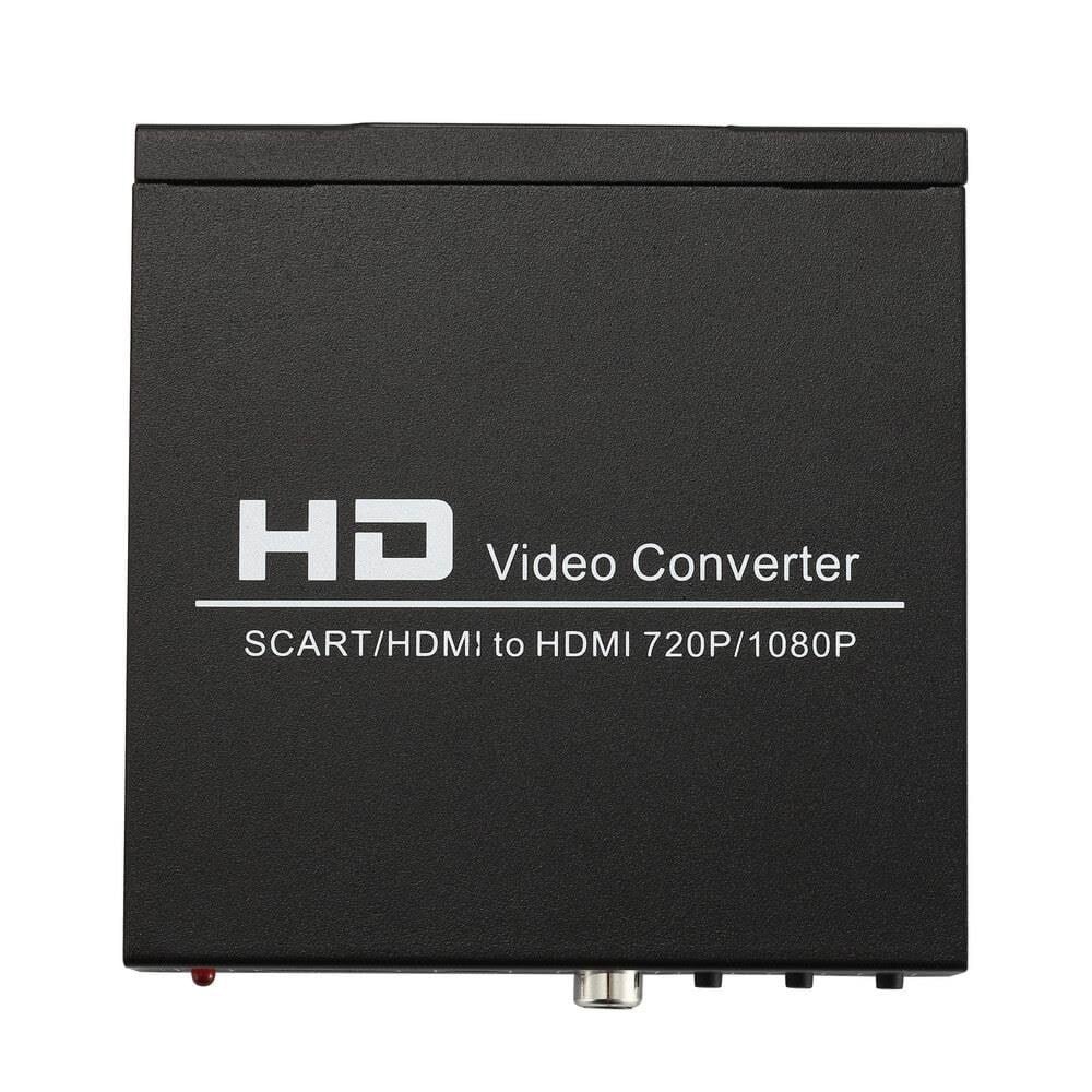 NORTH SCART+HDMI to HDMI HD Converter and Switch Black Kabel 584002