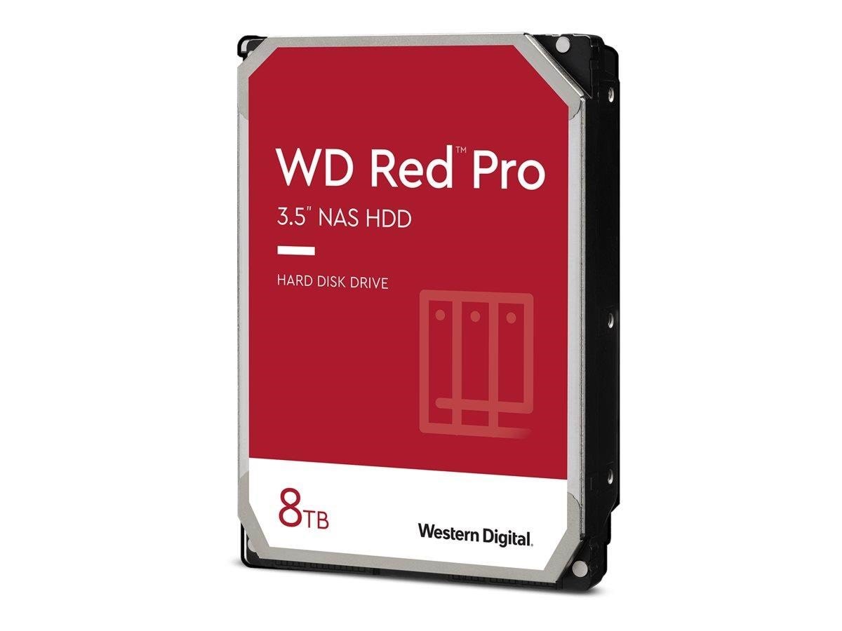 WD Red Pro - 8TB - Harddisk - 8005FFBX - SATA-600 - 3.5" - 8TB - Harddisk - WD8005FFBX - SATA-600 - 3.5"