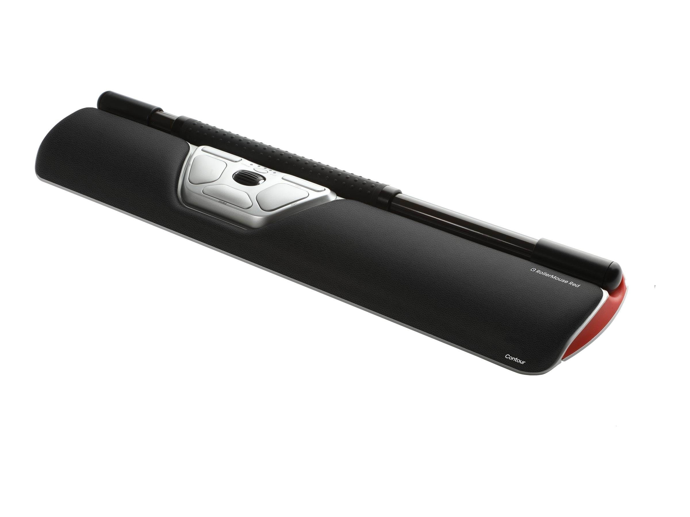 Contour RollerMouse Red - Central pegeenhed - 7 knapper - Sølv Mus CDRMRED10110