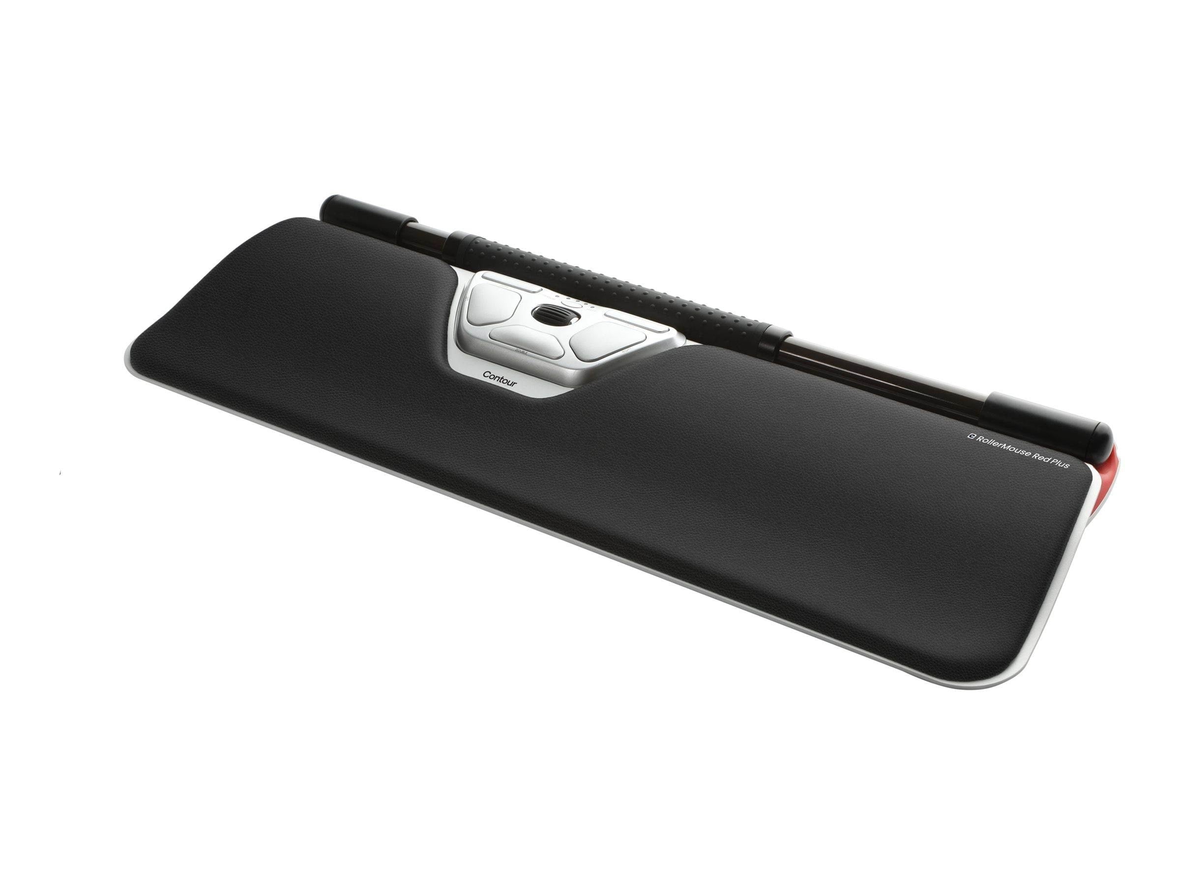 Contour RollerMouse Red Plus - Central pegeenhed - 7 knapper - Sølv Mus CDRMRED10210