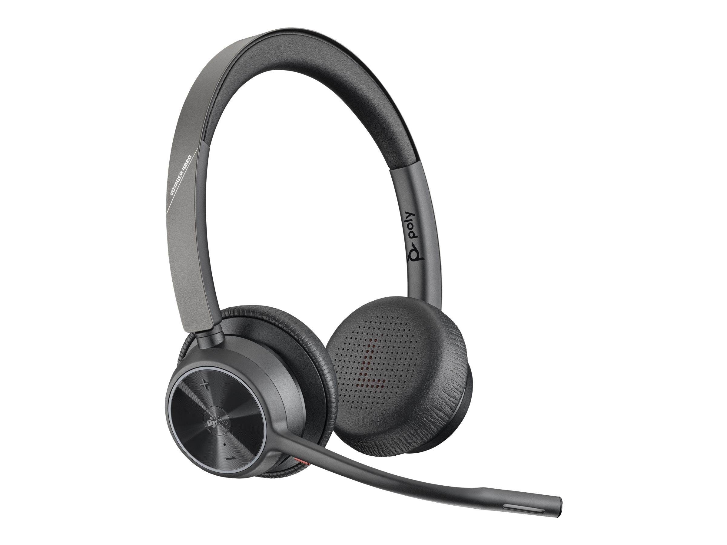 Poly Voyager 4320-M | On Ear Wireless headset | Microphone Hovedtelefoner Og Headset 77Z00AA
