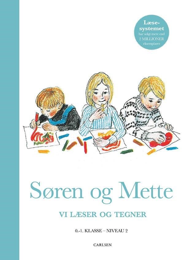 Søren og Mette: Vi læser og tegner (Opgavebog 2 0 - Hobby - Hæftet Hobby 9788727135557