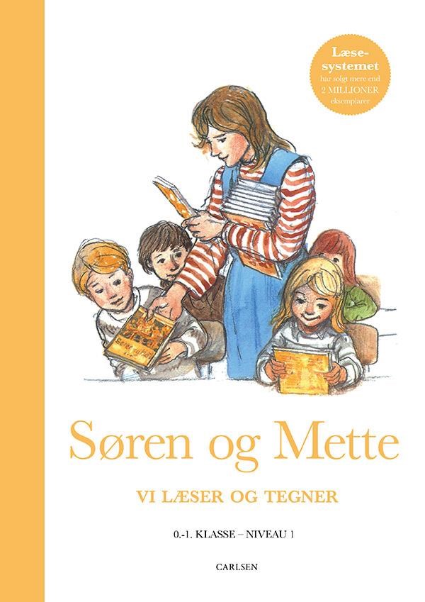 Søren og Mette: Vi læser og tegner (Opgavebog 1 0 - Hobby - Hæftet Hobby 9788727135540