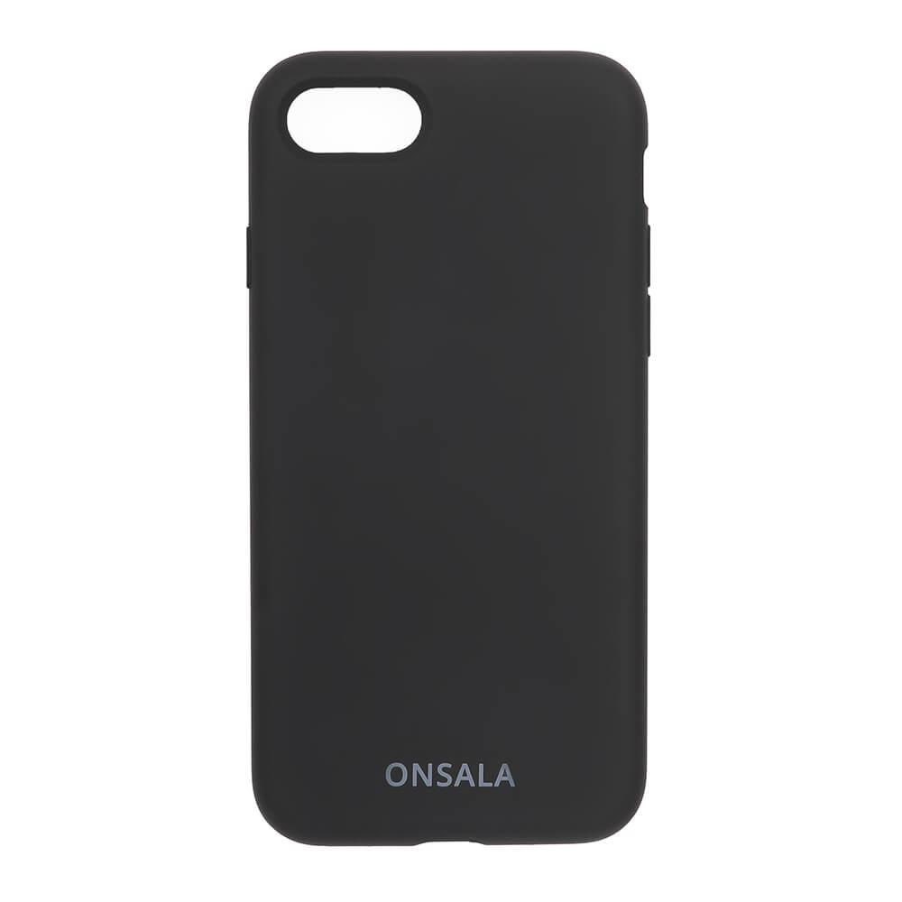 ONSALA Phone Case Silicone Black - iPhone 6/7/8/SE Mobilcover 664032