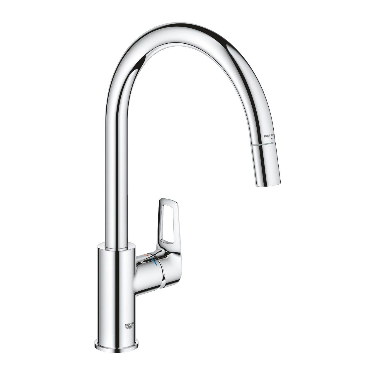 Grohe BauLoop køkkenarmatur, krom Blandingsbatteri 30543000