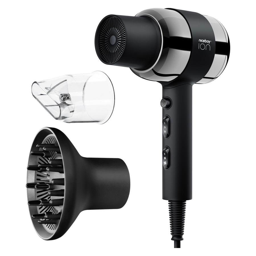 Niceboy Hårtørrer ION AirSonic PRO - 2200 W Hørtørrer Sølv airsonic-pro
