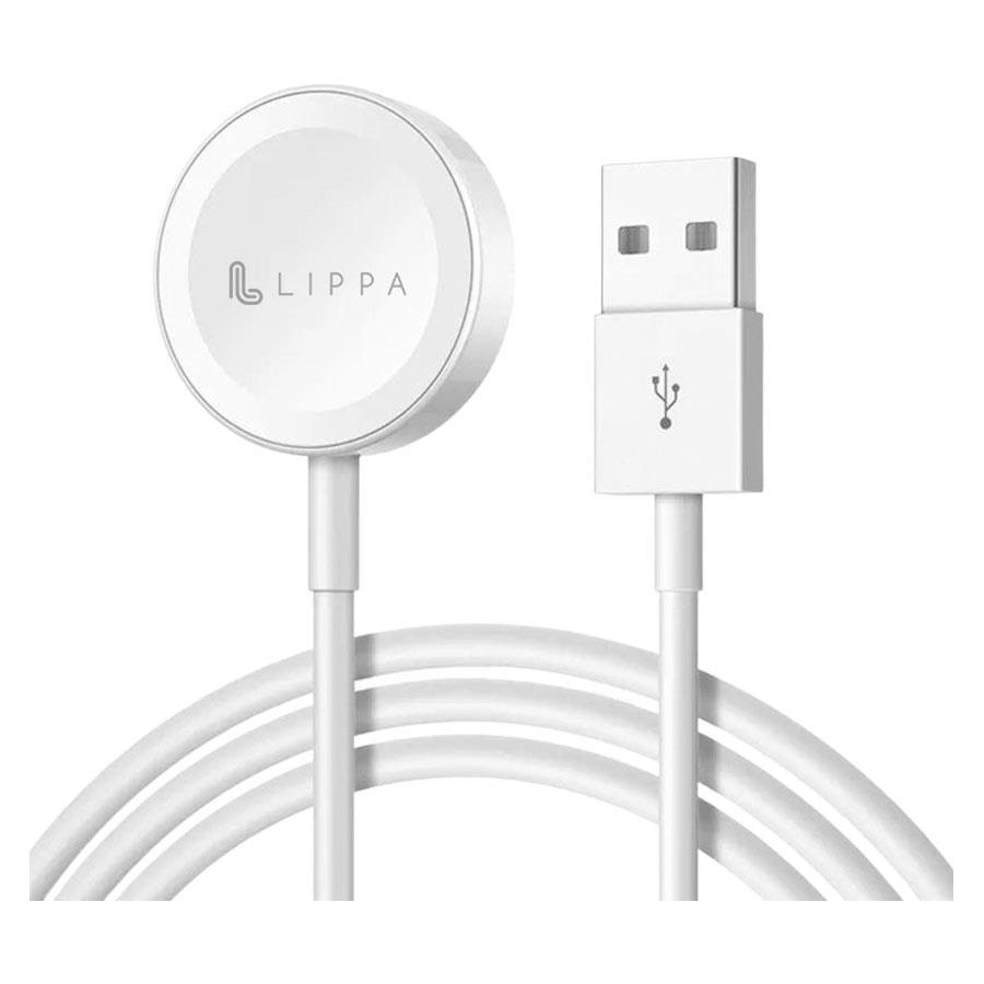 Lippa Apple Watch Charger 5W - White Smartwatch Tilbehør LPAWCH