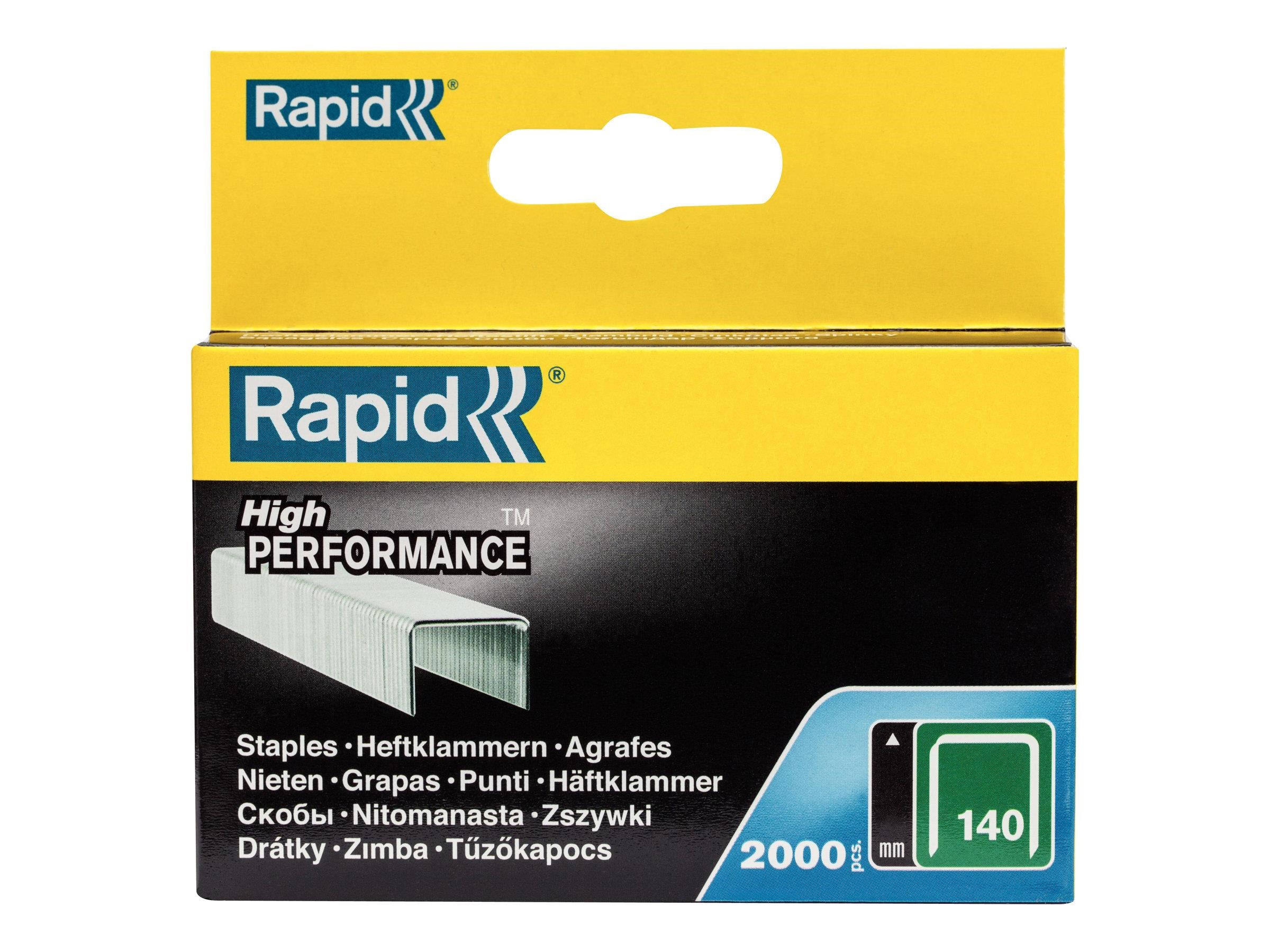 Rapid - staples - No. 140 - 14 mm - pack of 2000 Hæftemaskine 11915631