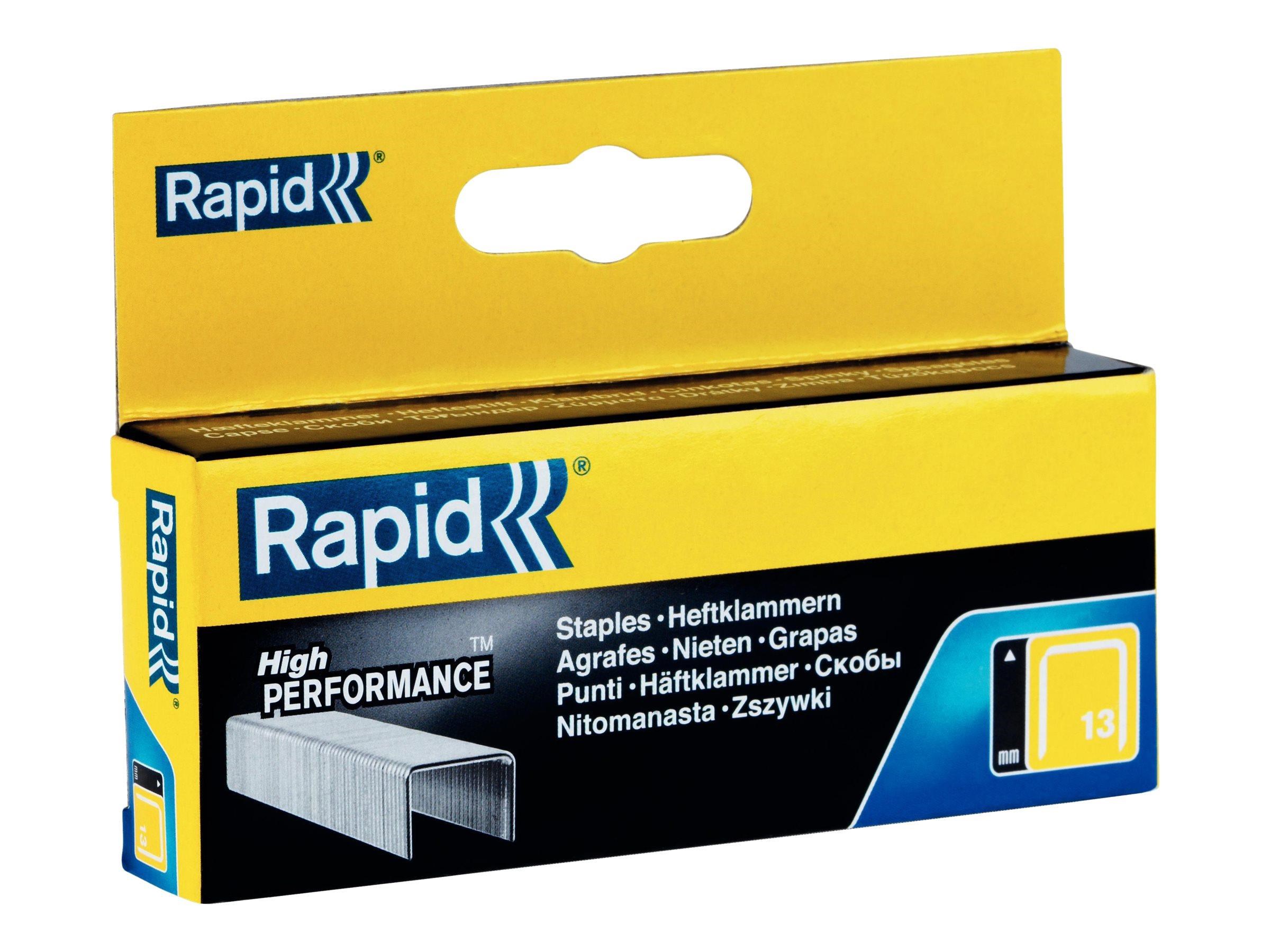 Rapid High Performance - staples - No. 13 - 14 mm - pack of 2500 Hæftemaskine 11850525