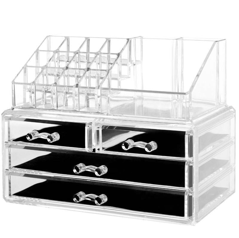 UNIQ Organizer acryk 4 skuffer 1155 Personlig Pleje 4661