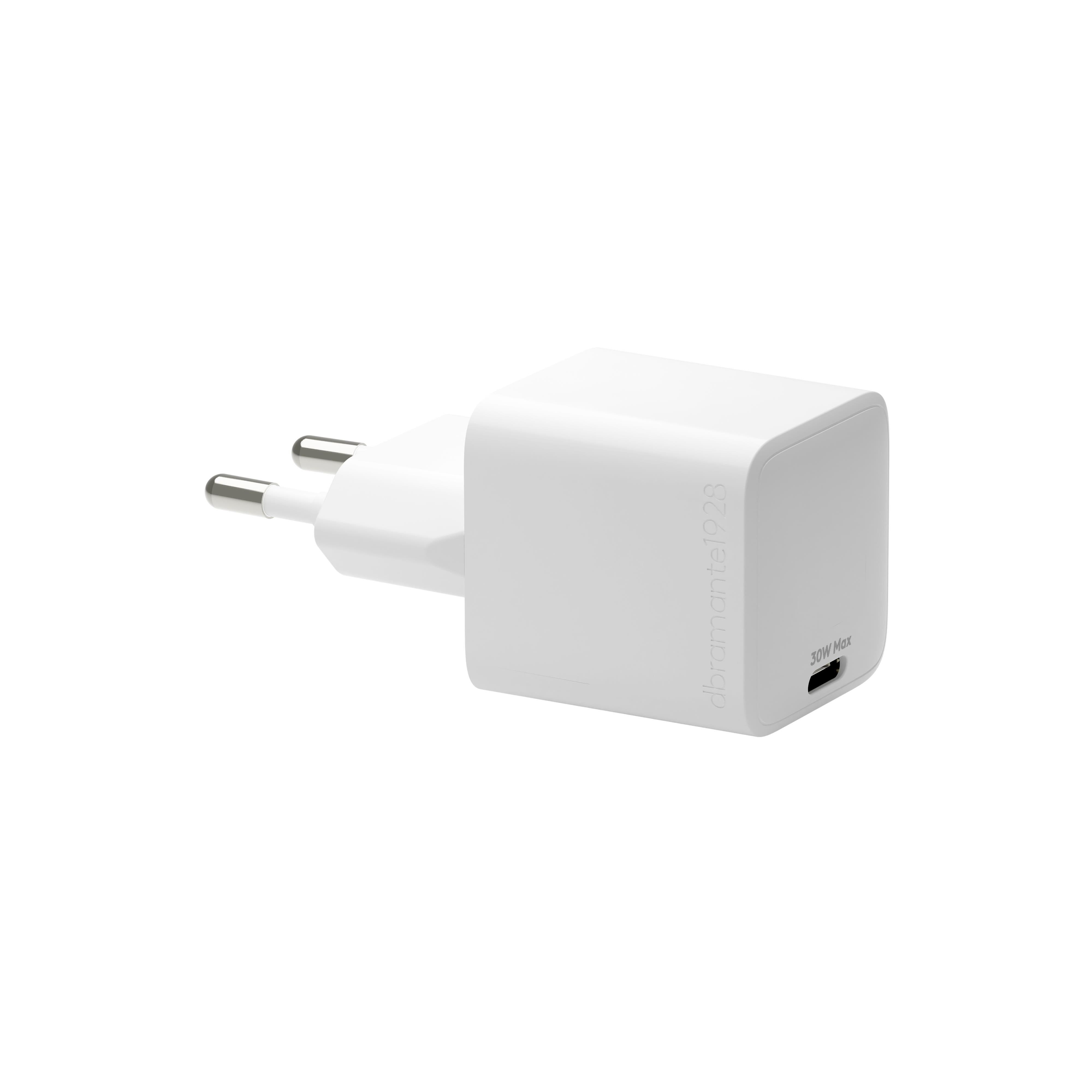dbramante1928 re-charge Pro - USB-C 30W Mobil Oplader CH30EUWH7097