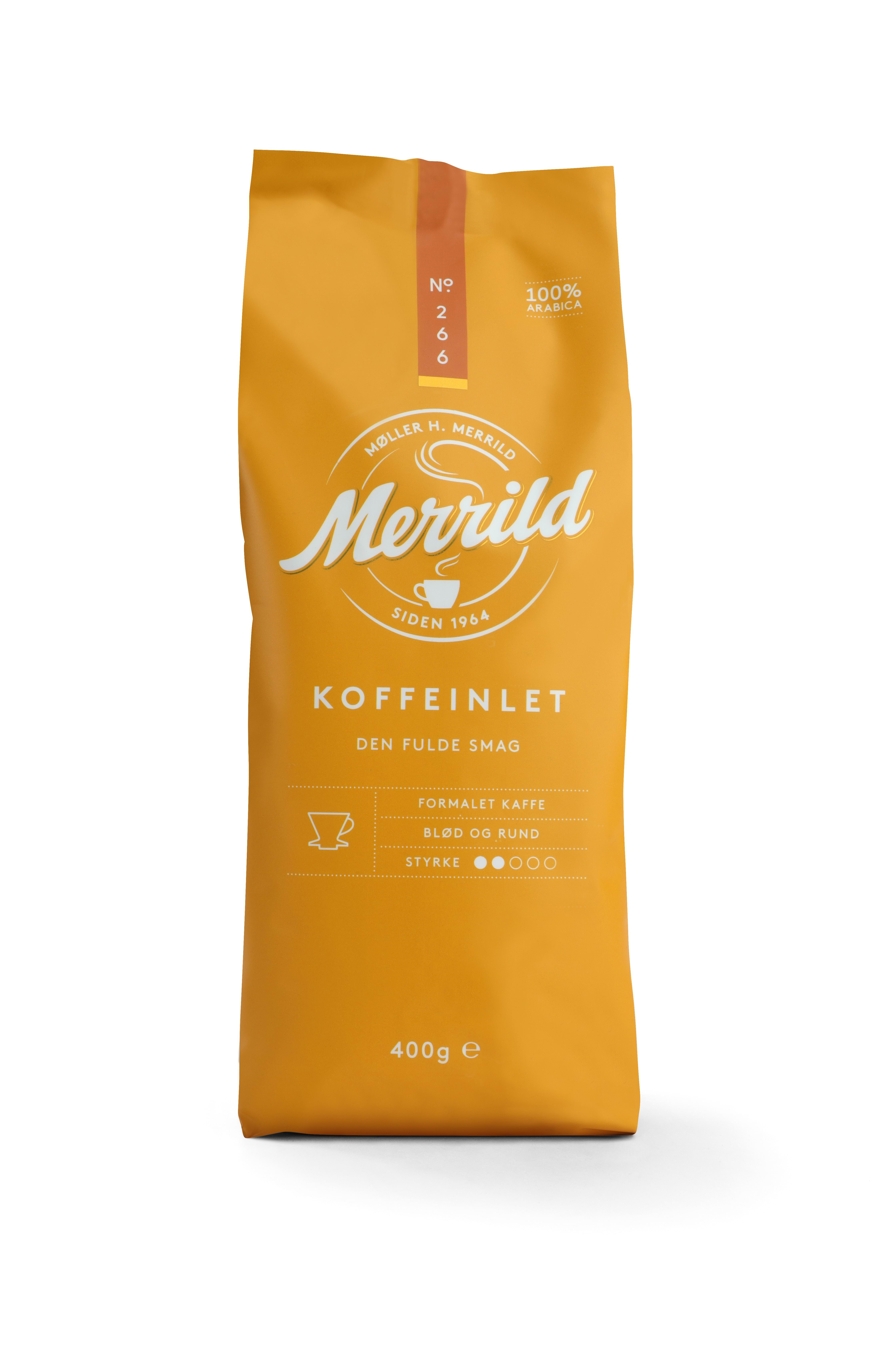 MERRILD No 266 Decaffenated - 400 g Kaffemaskine Gul 70099