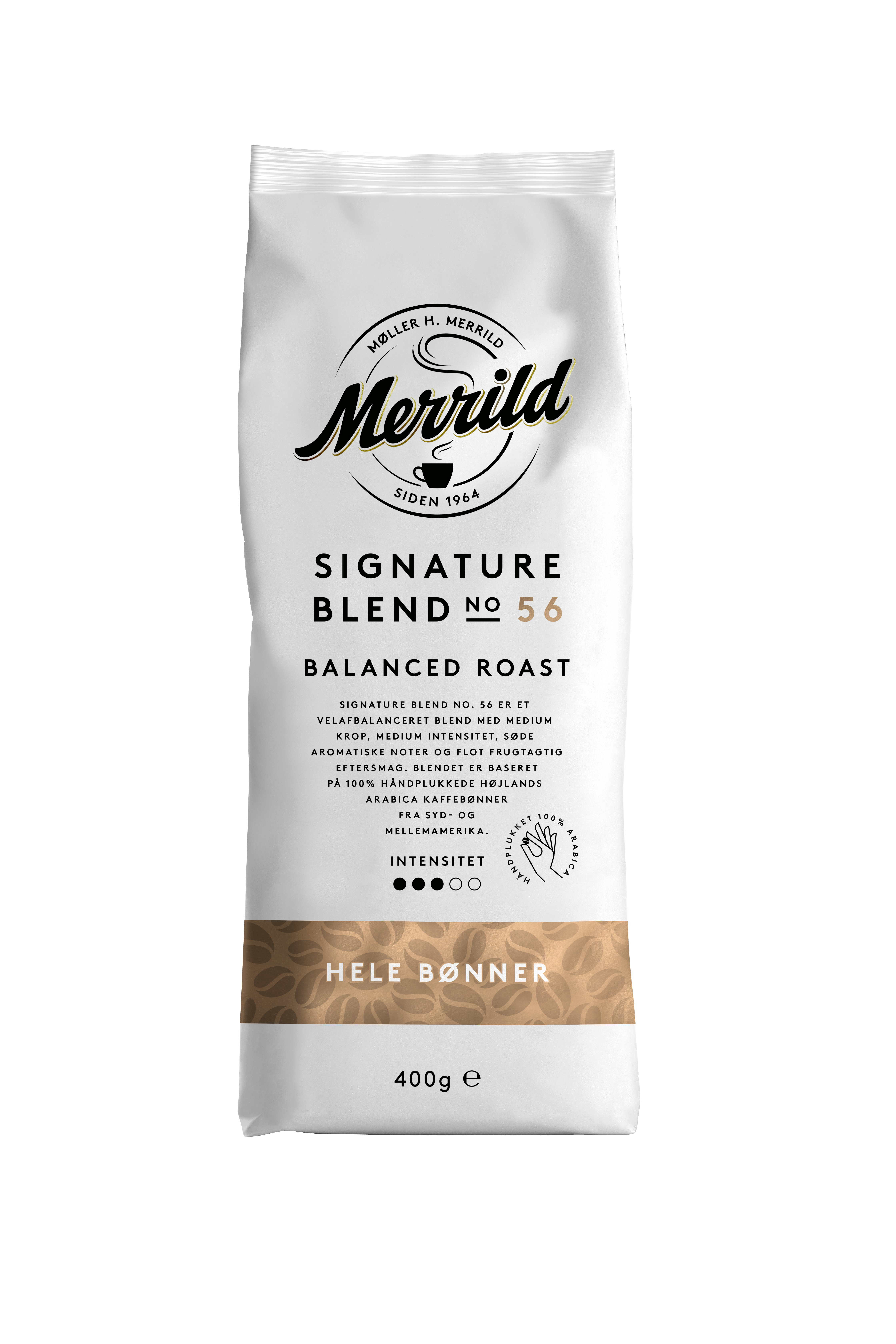 MERRILD No. 56 Signature Blend - 400 g. Kaffemaskine Hvid 70176