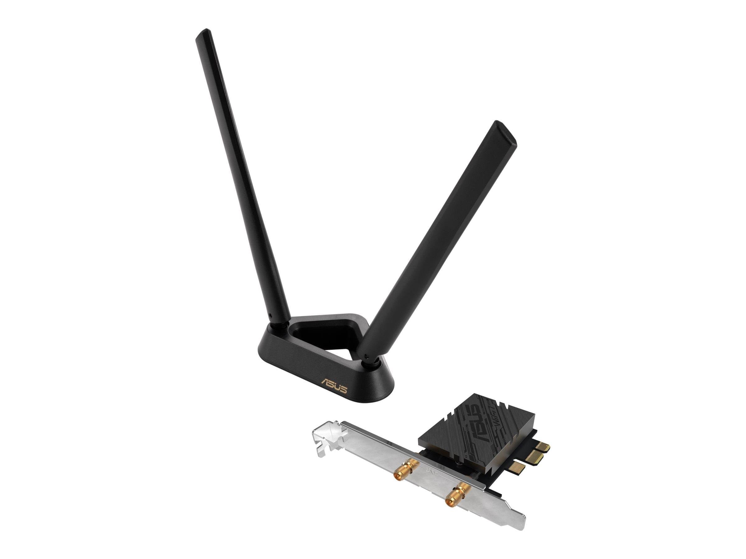 ASUS PCE-BE92BT WiFi 7 PCI-E Adapter 6GHz band 320MHz Bluetooth 5.4 Only Intel