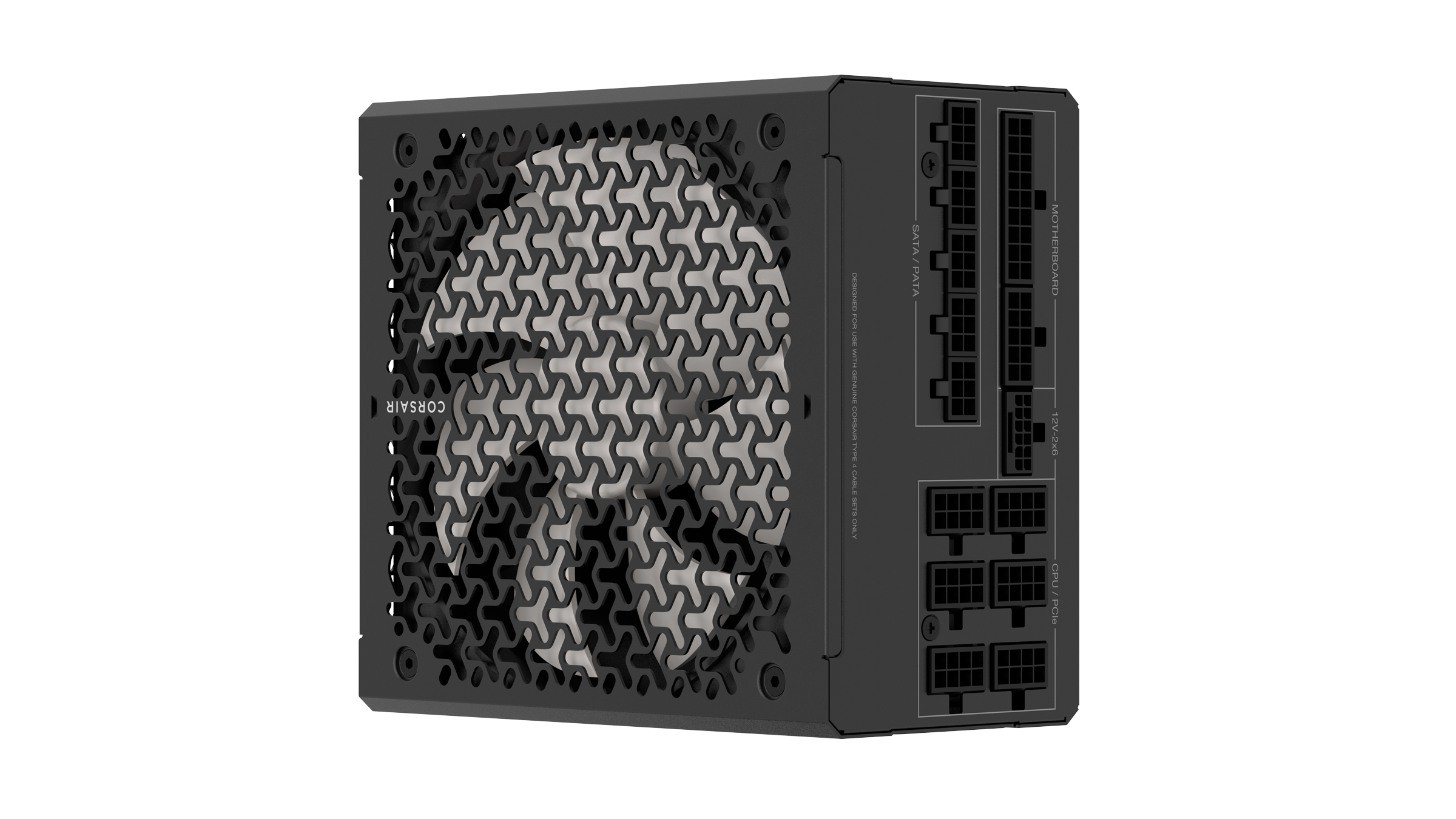 Corsair RM1000x (2024) Strømforsyning - 1000 Watt - 140 mm - ATX 3.1 - 80 Plus Gold certified