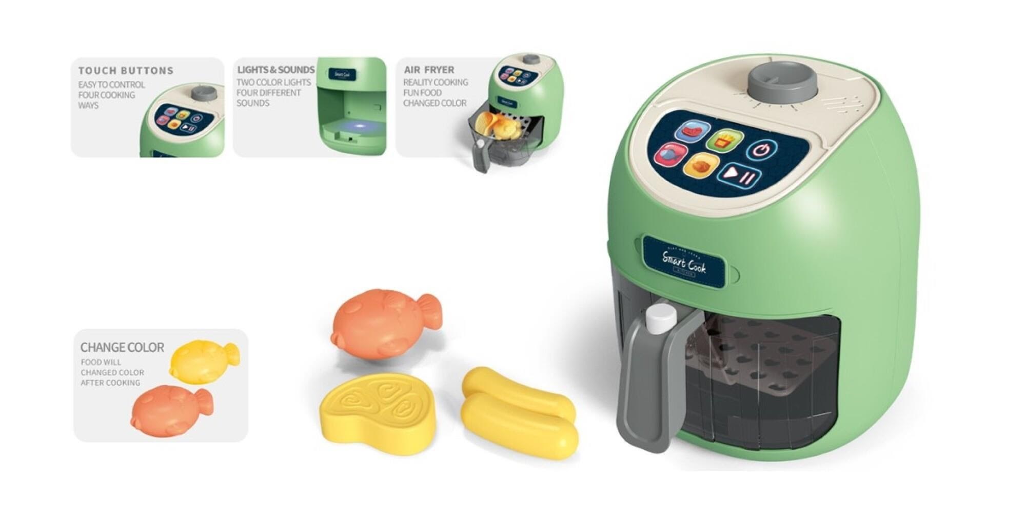 Junior Home Air Fryer Play Set Legetøj 505149