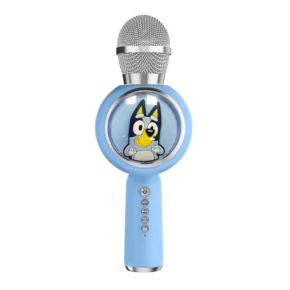 OTL Bluey PopSing LED Karaoke Microphone Mikrofon Blå BL1209