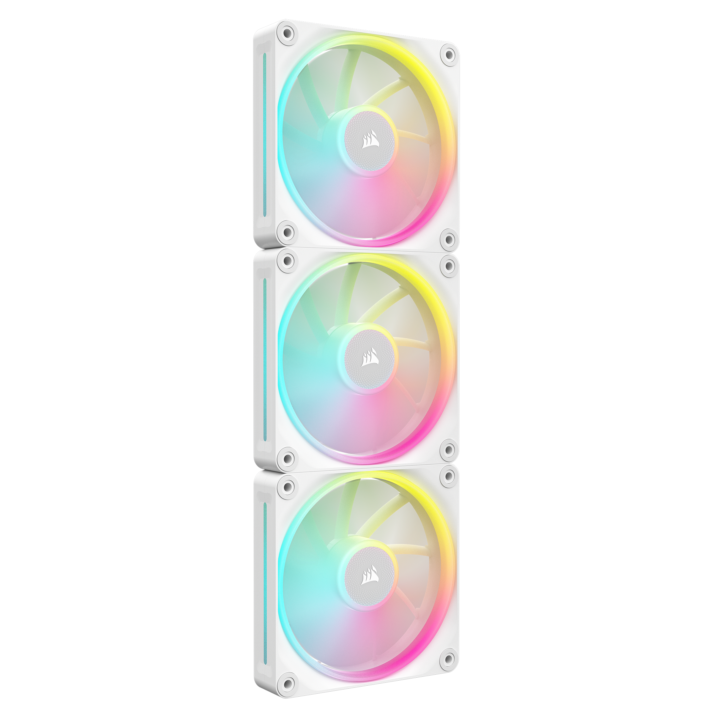 Corsair iCUE LINK LX120 3-pack - Kabinet køler - 120mm - Hvid - 37 dBA Kabinetkøler CO-9051030-WW
