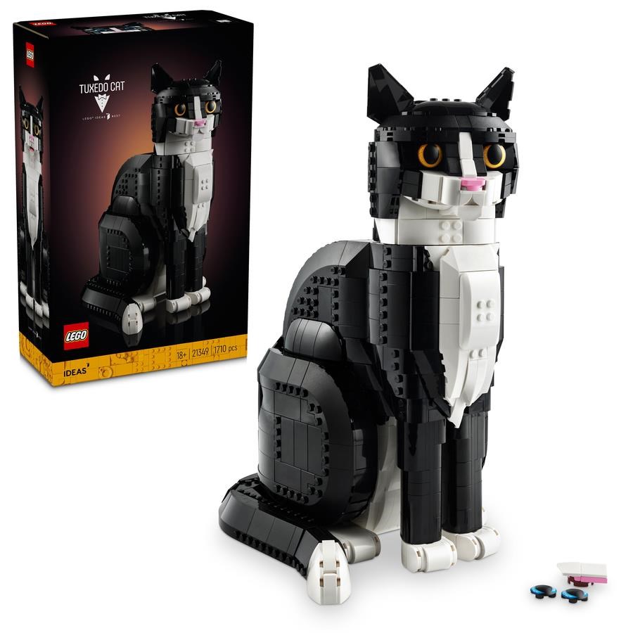 LEGO Ideas 21349 Tofarvet kat byggesæt 18+ år
