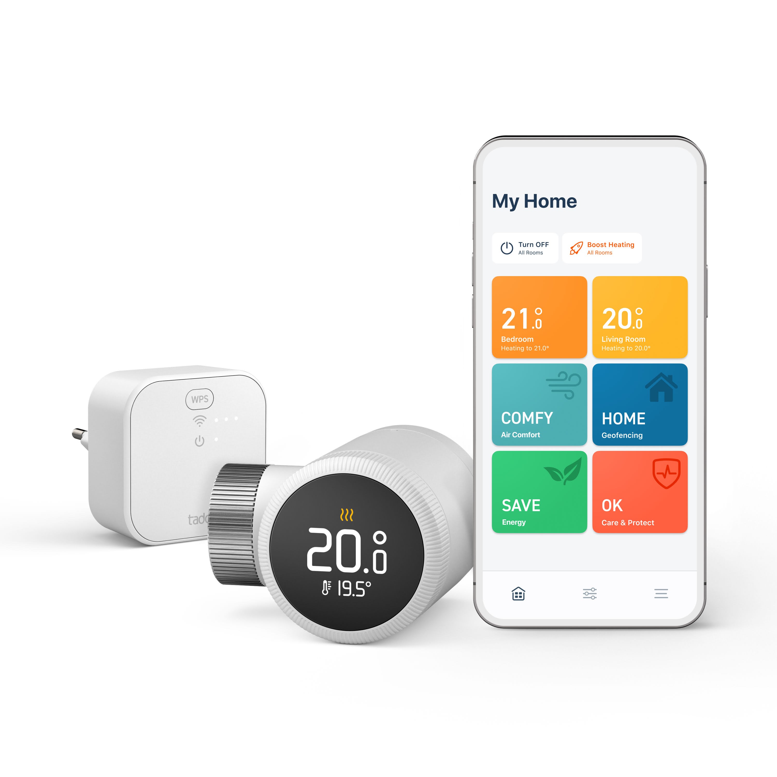 tado Smart Radiator Thermostat X - Starter Kit Smart Home TAD-105207