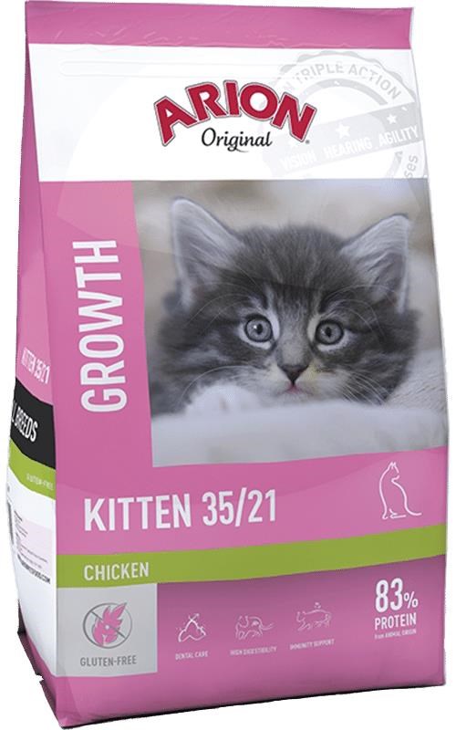 ARION Original Kitten 35/21 Chicken 300g Katteudstyr 105870