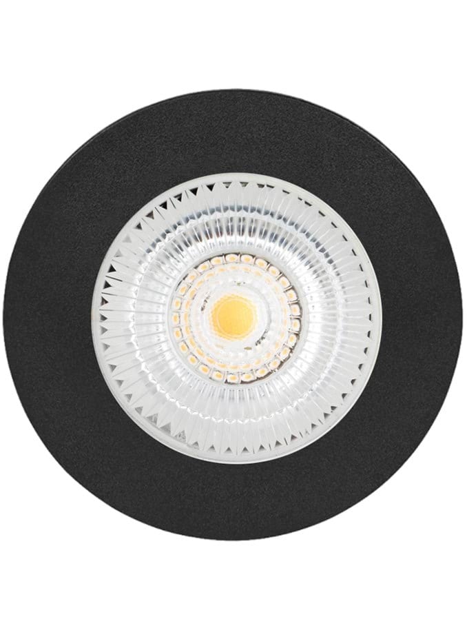 HiluX D1 Gen3 - Full Spectrum LED Indbygningsspot - 2,8W - Ra97 2700K - Sort