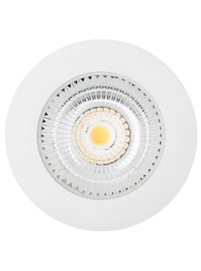 HiluX D1 Gen3 - Full Spectrum LED Indbygningsspot - 2,8W - Ra97 3000K - Hvid Lampe 5714255010053