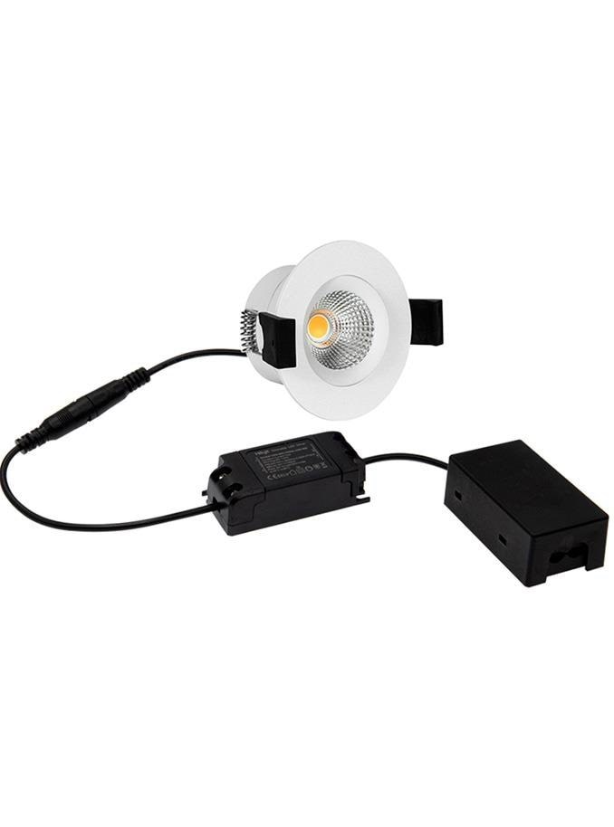 HiluX D3 Tilt360 - Full Spectrum LED Indbygningsspot - Ra97 - 2700K - Hvid Lampe 5714255010084