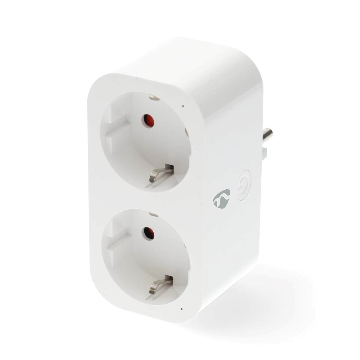 Nedis SmartLife Smart Plug WiFi, Effektmåler, 3680W, Type F (CEE 7/7), Hvid Smart Home WIFIP141FWT