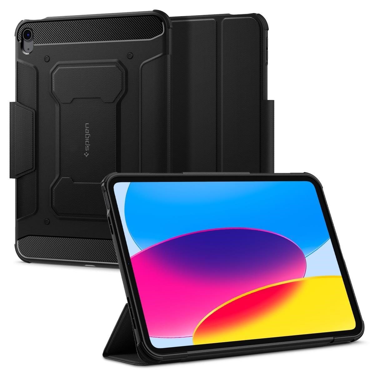 Spigen Rugged Armor Pro - black - iPad Air 10.9" (2022/2020)/11" 2024/2025/2026