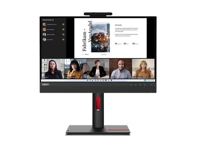 22" Lenovo ThinkCentre Tiny-in-One 22 Gen 5 - Touchscreen - 1920x1080 - IPS Computerskærm Black 12N9GAT1EU