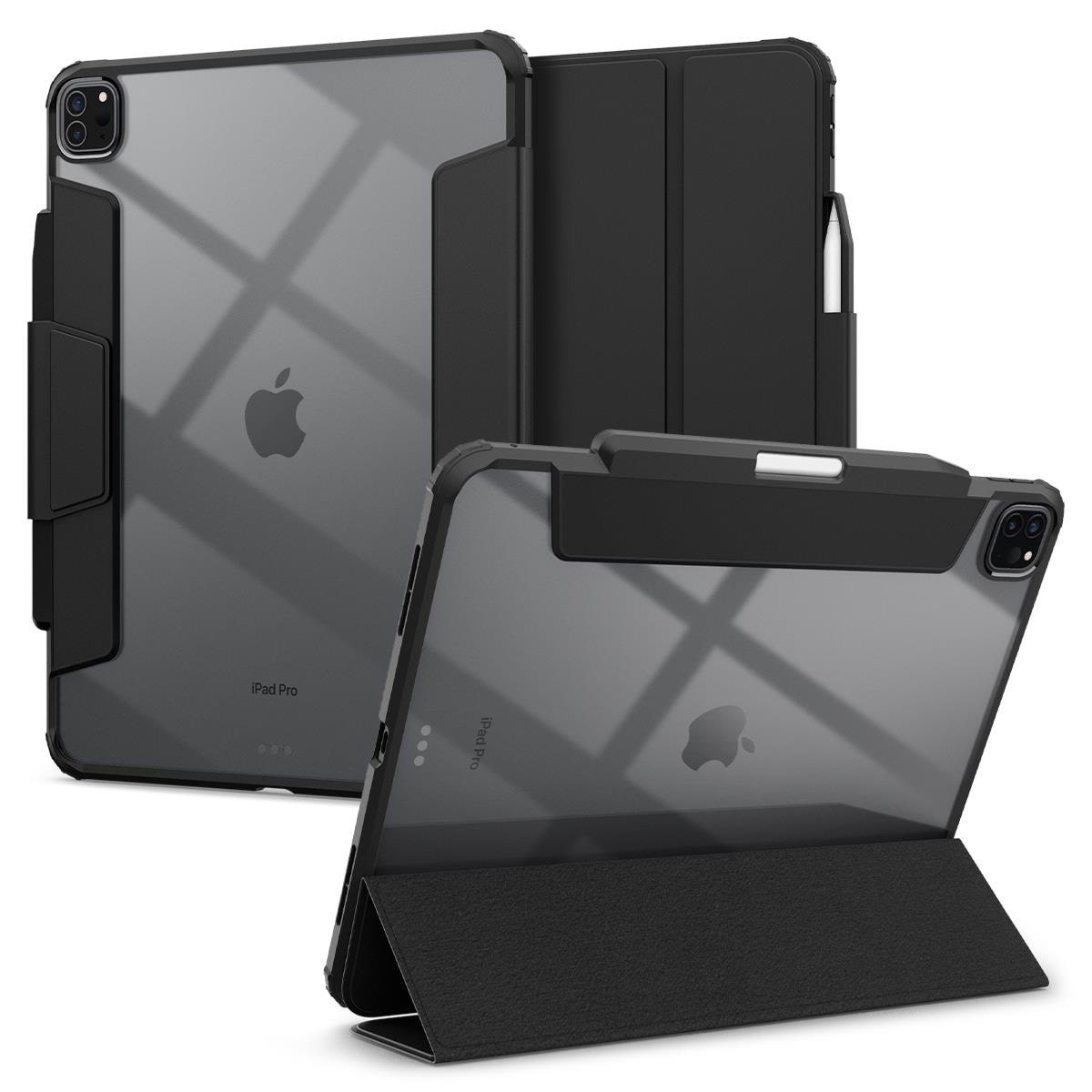 Spigen Ultra Hybrid Pro - black - iPad Pro 13" 2024 Tablet Cover ACS07006
