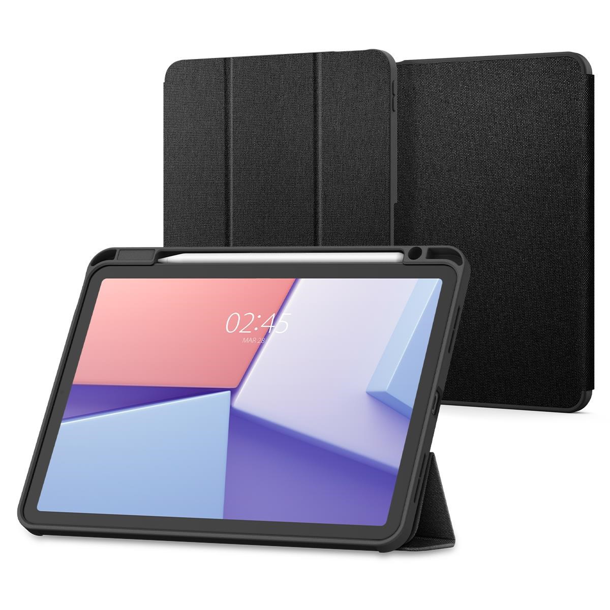 Spigen Urban Fit - black - iPad Air 11" (2026/2025/2024) 10.9" (2022/2020) Tablet Cover ACS07754