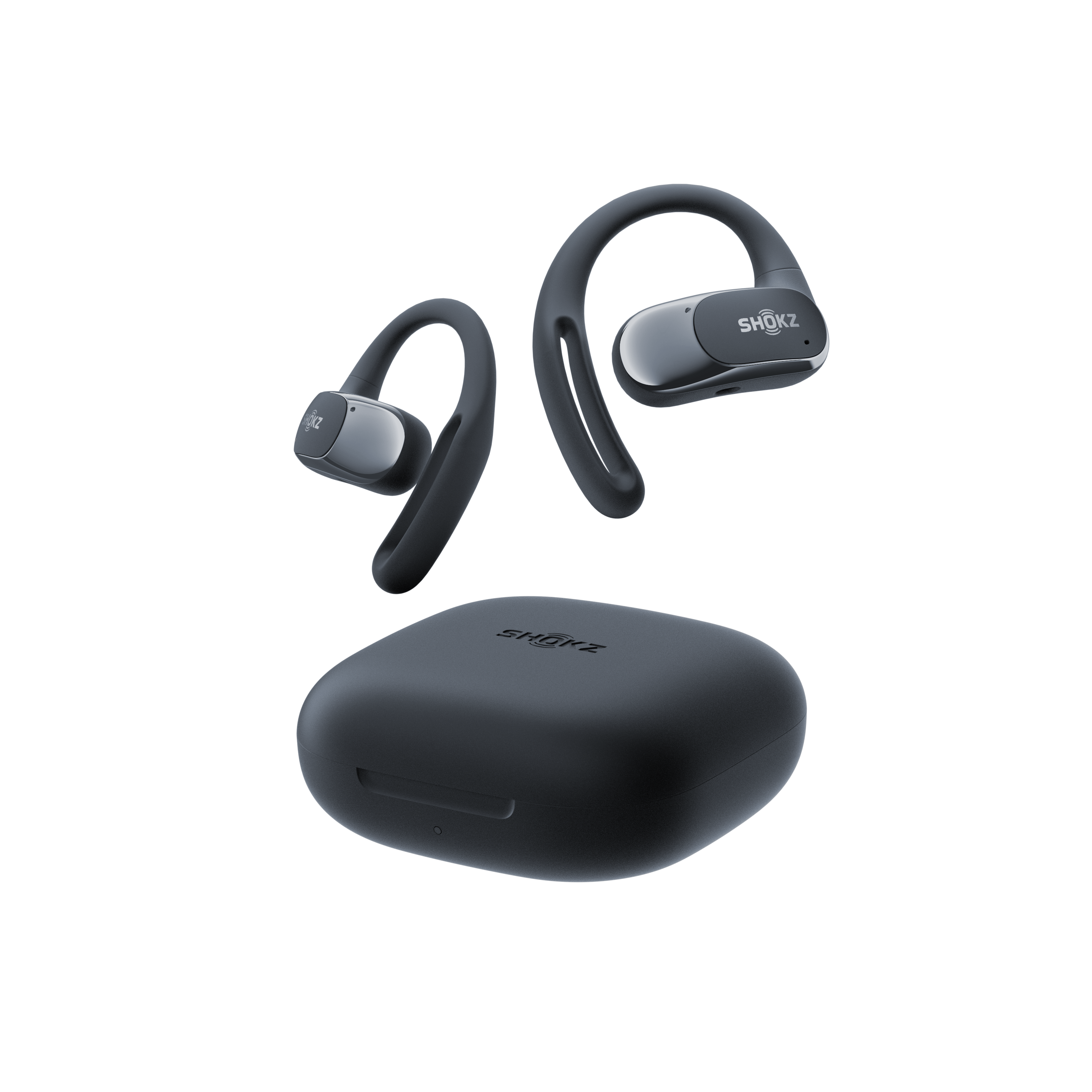 Shokz OpenFit Air - Black Hovedtelefoner Og Headset Sort T511-ST-BK