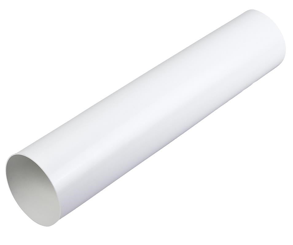Duka Ventilationsrør Ø100 x 500 mm, hvid Ventilation 108780