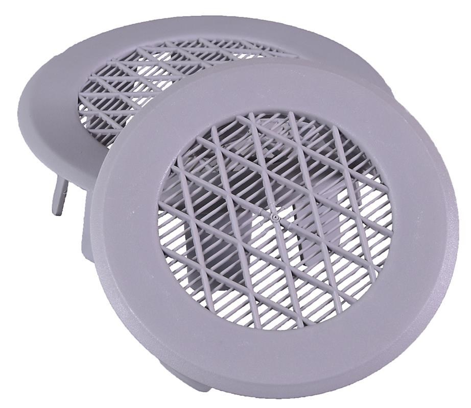 Duka Drænrørsventil, Type 95.3, Ø75, (2 Stk), grå Ventilation 109908