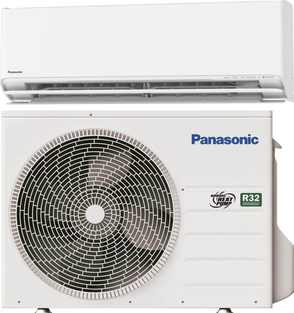 Panasonic HZ25ZKE luft/luft varmepumpe, 7,5 kW, 100-190 m², hvid Varmepumpe
