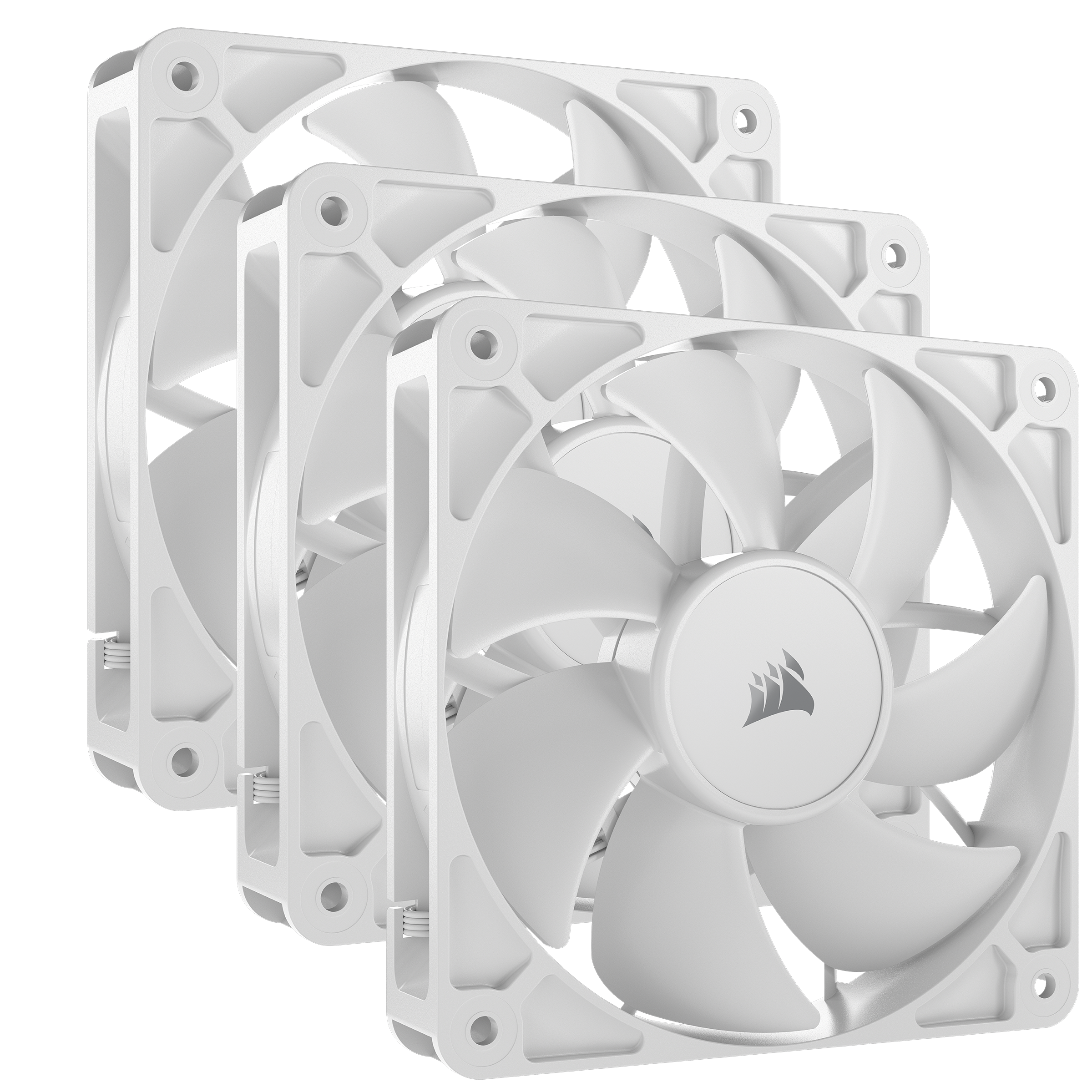 Corsair RS120 - 3-pack - Kabinet køler - 120mm - Hvid - 36 dBA Kabinetkøler CO-9050193-WW