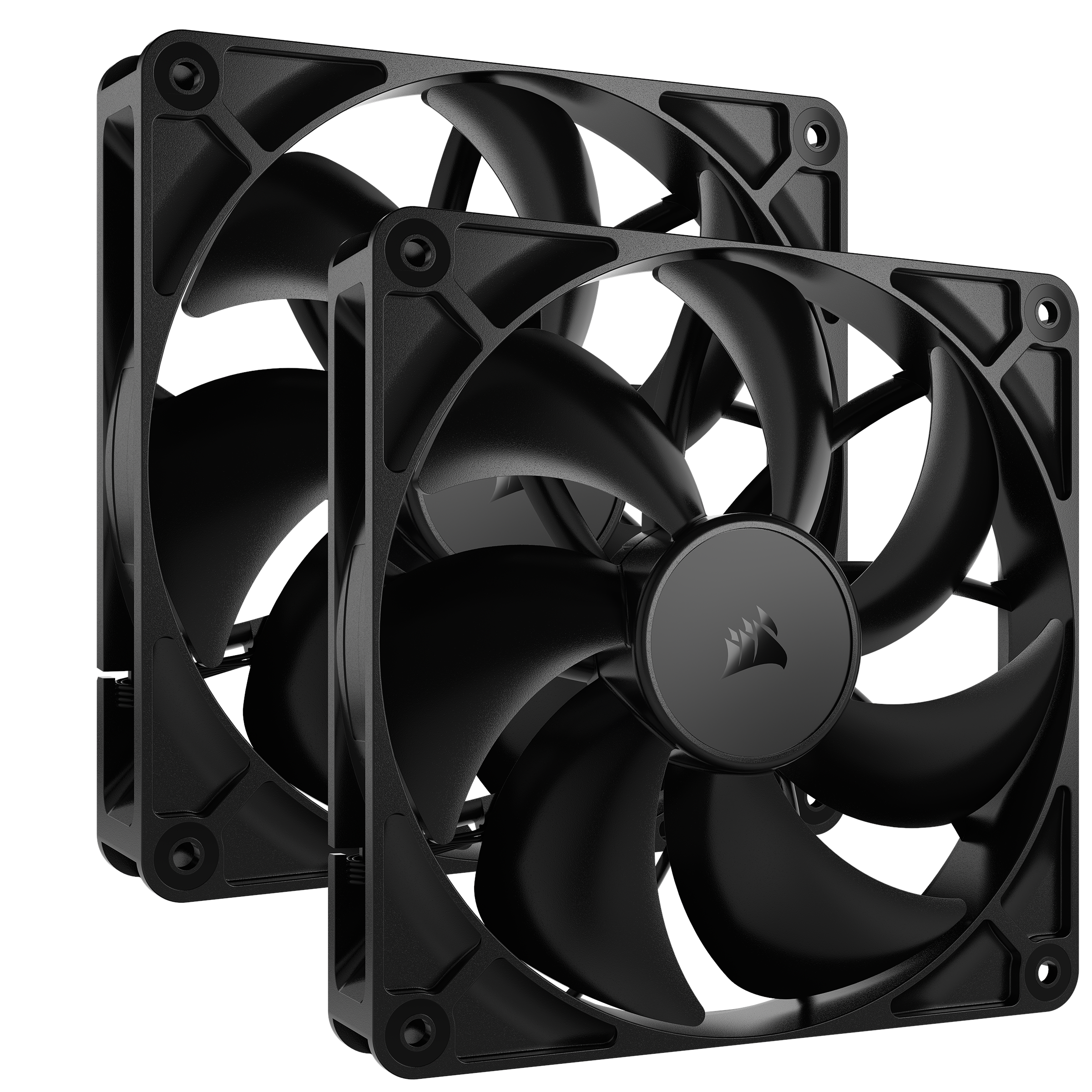 Corsair RS140 - dual-pack - Kabinet køler - 140mm - Sort - 36 dBA Kabinetkøler CO-9050191-WW