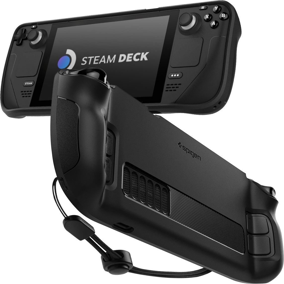 Spigen Rugged Armor - black - Steam Deck Mobilcover ACS03730