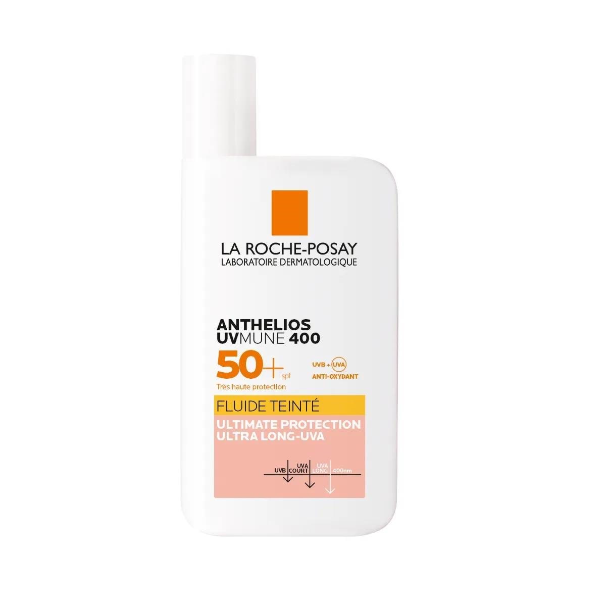 La Roche-Posay LRP Anthelios UVmune 400 Tinted Fluid SPF50+ Ansigtspleje 3337875797641