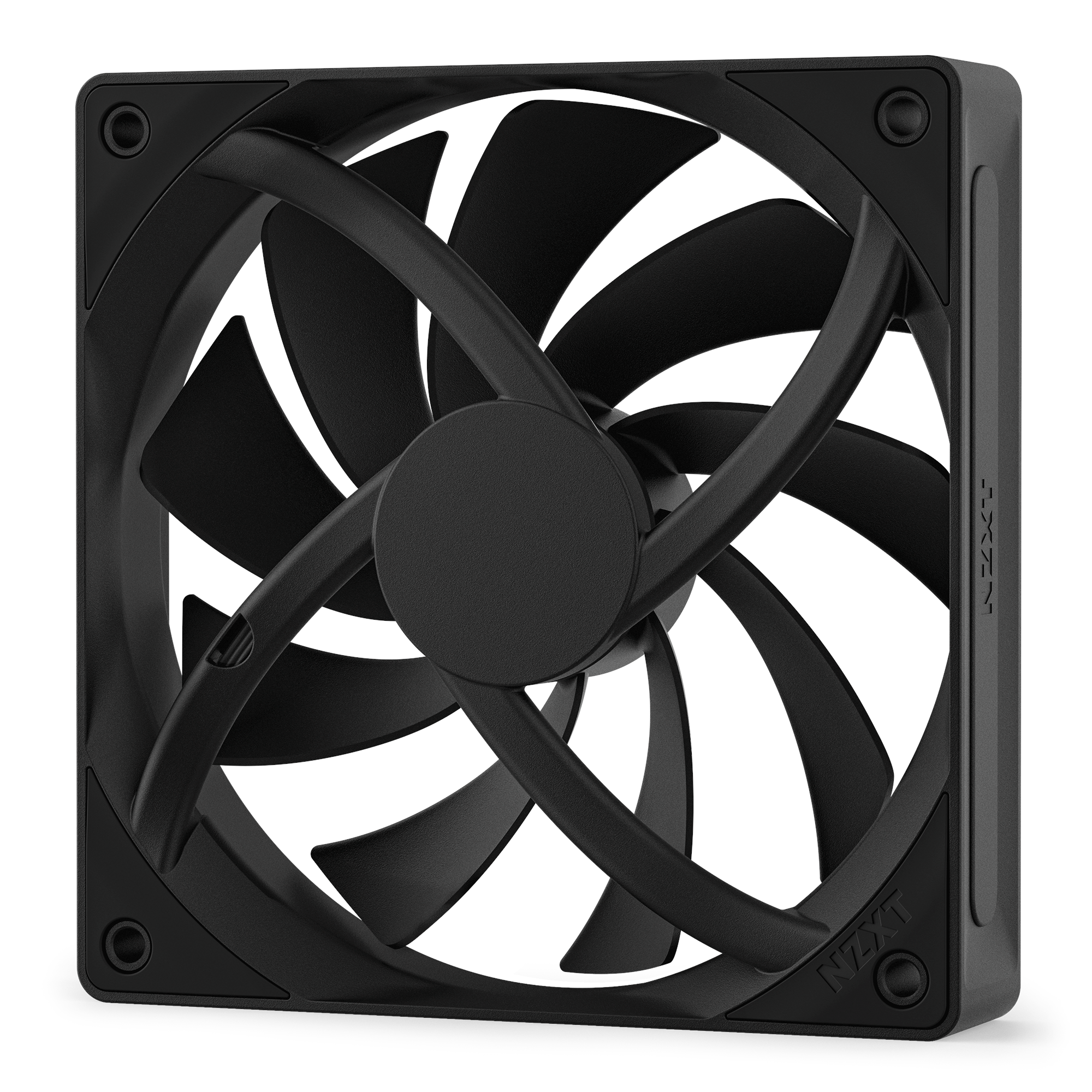 NZXT F120Q V2 Quiet Airflow - Kabinet køler - 120mm - Sort - 25 dBA Kabinetkøler RF-Q12SF-B2