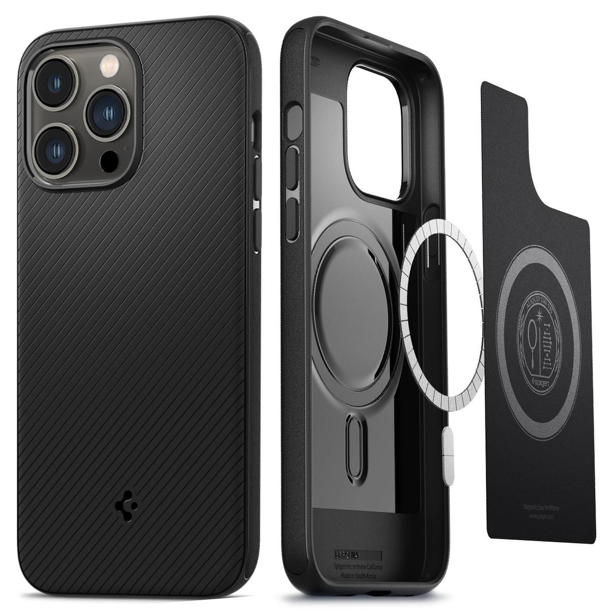 Spigen Mag Armor MagSafe - matte black - iPhone 14 Pro Mobilcover ACS04989