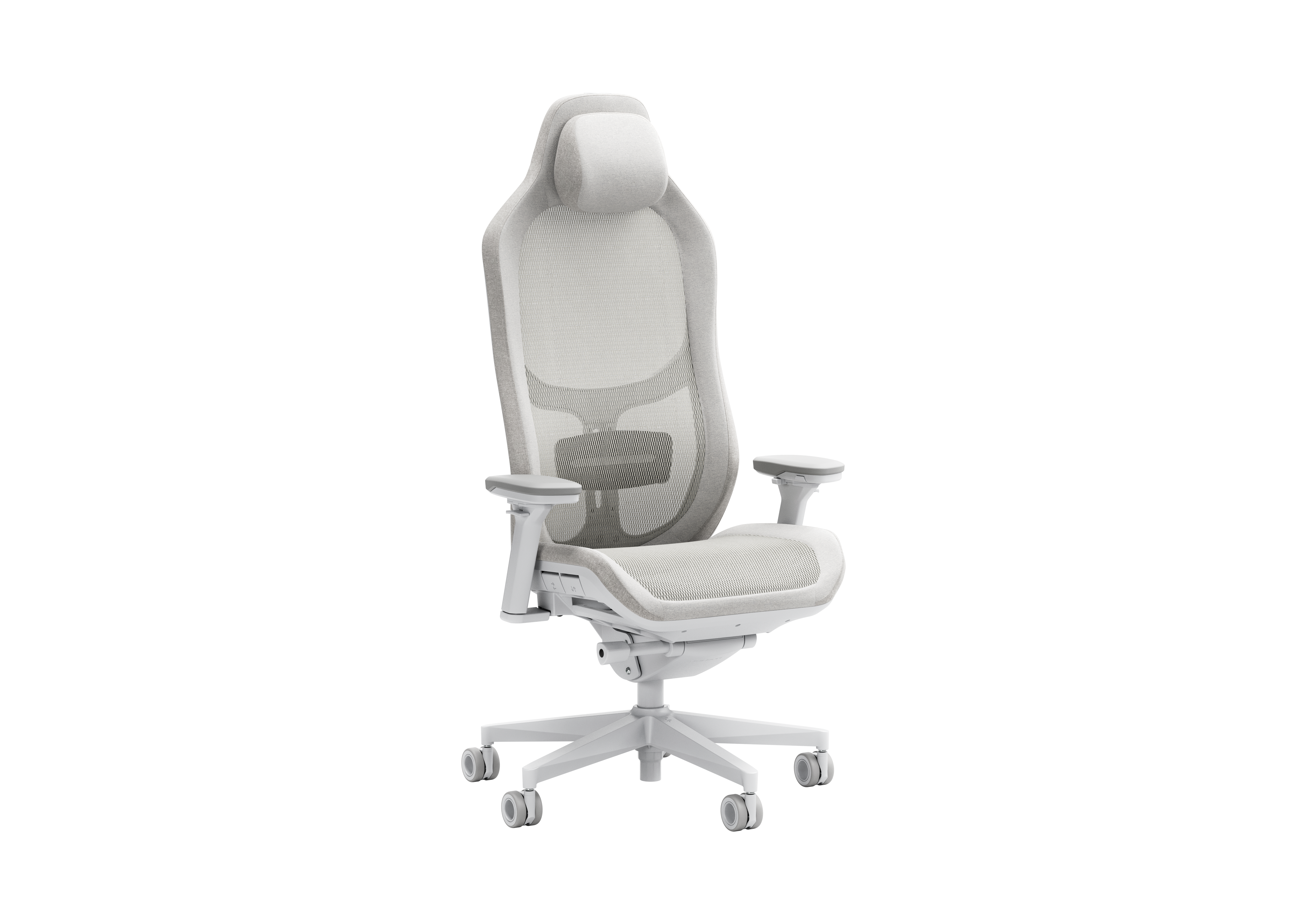 Fractal Design Refine Mesh Light Gamer Stol - Lysegrå - Mesh - 123 kg Gamerstol FD-CH-RE1M-02