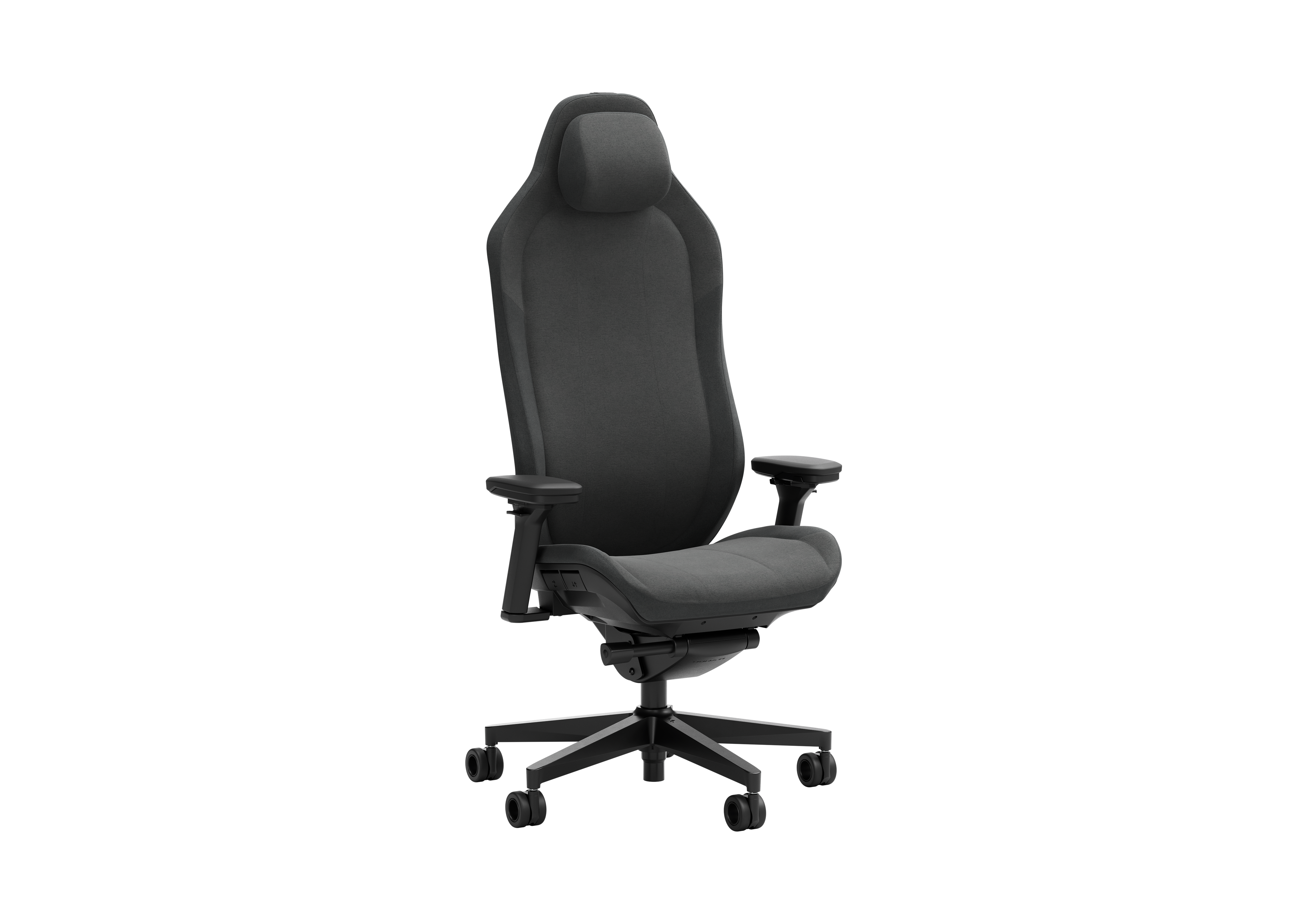Fractal Design Refine Fabric Dark Gamer Stol - Sort - Stof - 123 kg Gamerstol FD-CH-RE1F-01