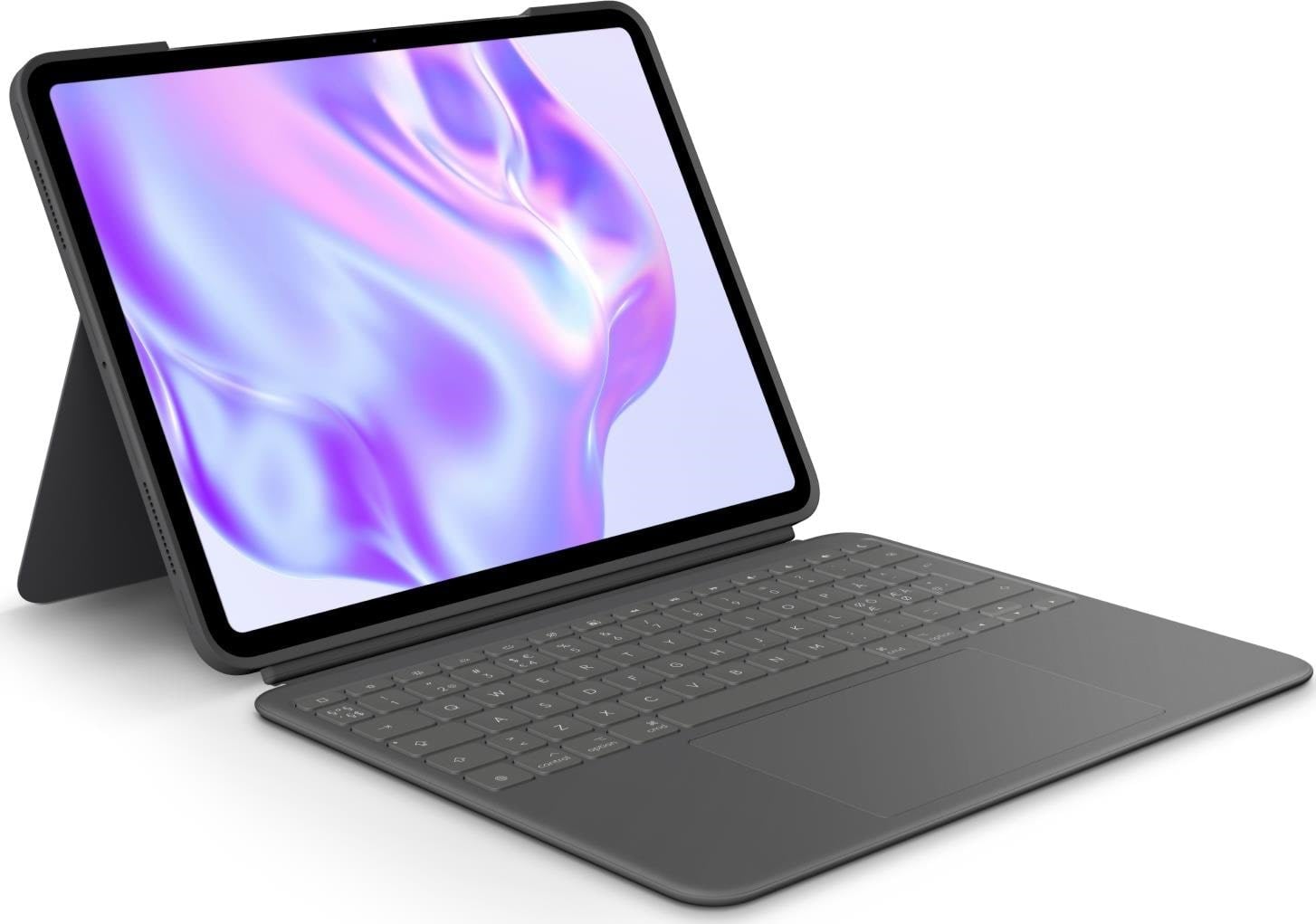 Logitech Combo Touch for iPad Pro 13" (M4) - Graphite - Tastatur & Folio sæt - Nordisk - Grå