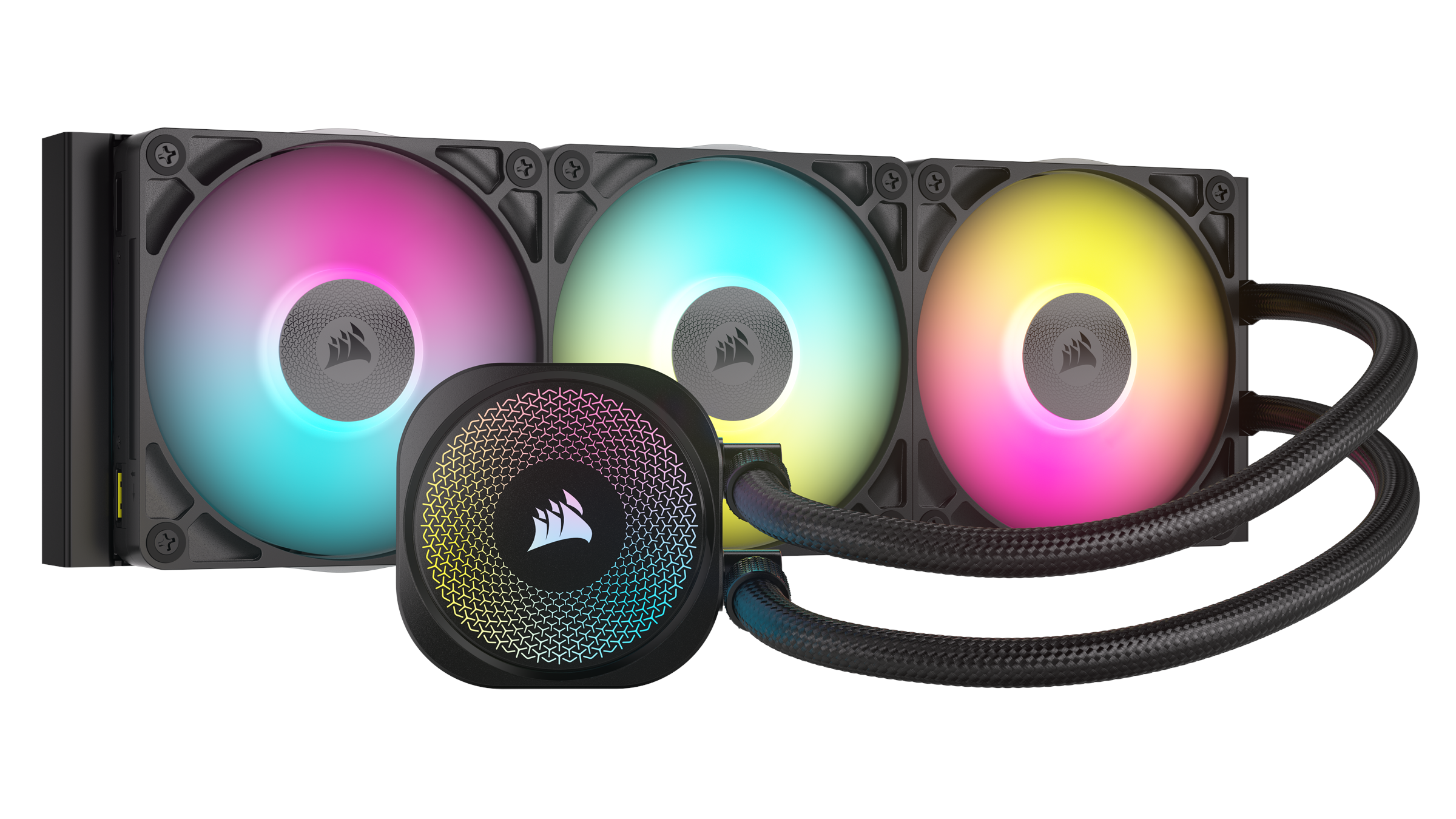 Corsair iCUE LINK TITAN 360 RX RGB - CPU Vandkøling - Max 36 dBA Cpu Køler Sort CW-9061018-WW