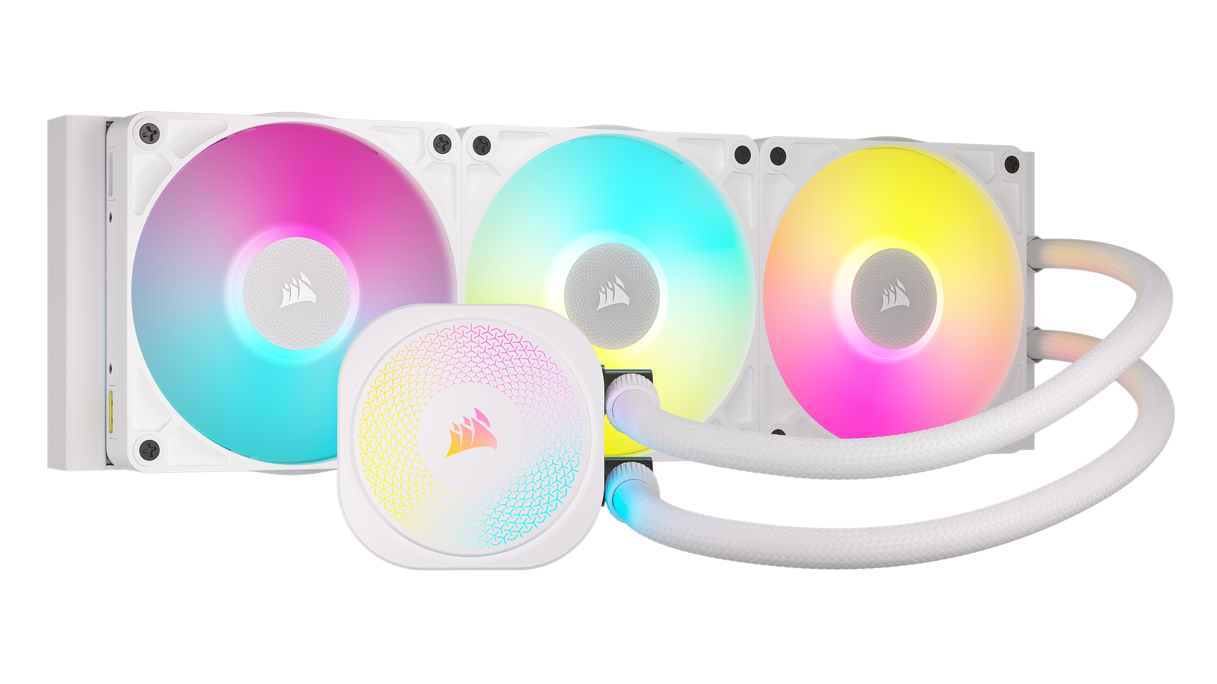 Corsair iCUE LINK TITAN 360 RX RGB - CPU Vandkøling - Max 36 dBA Cpu Køler Hvid CW-9061021-WW